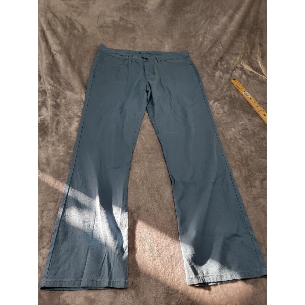 Travis Mathew Golf Pants Mens Size 34x29 Blue Chino Lightweight